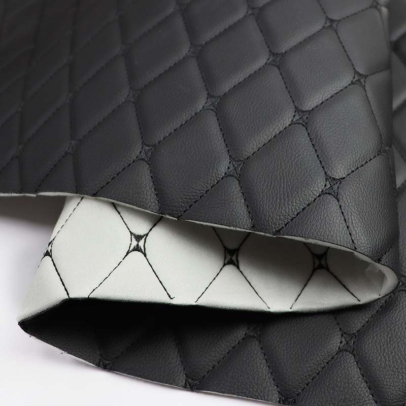 Nakış Kompozit Köpük PVC Dəri Avtomobil Oturacaq Örtüsü Parçası