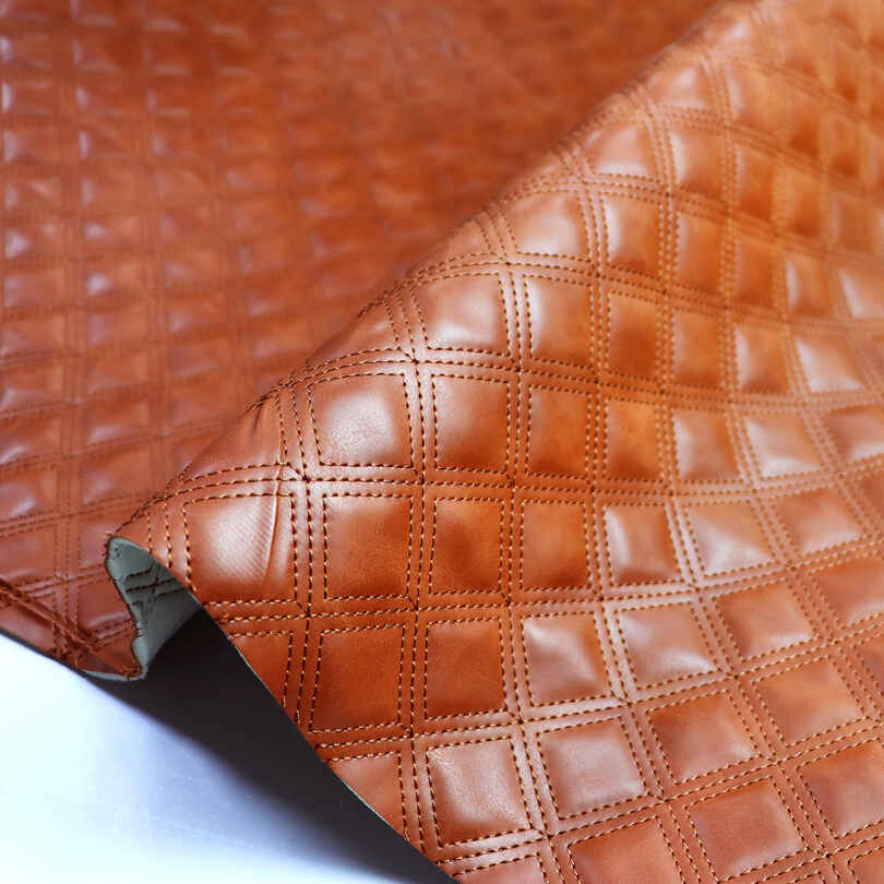 Süngər Dikiş Köpüyü Süni Yorganlı Avtomobil Avtomobilləri PVC Dəri Parça